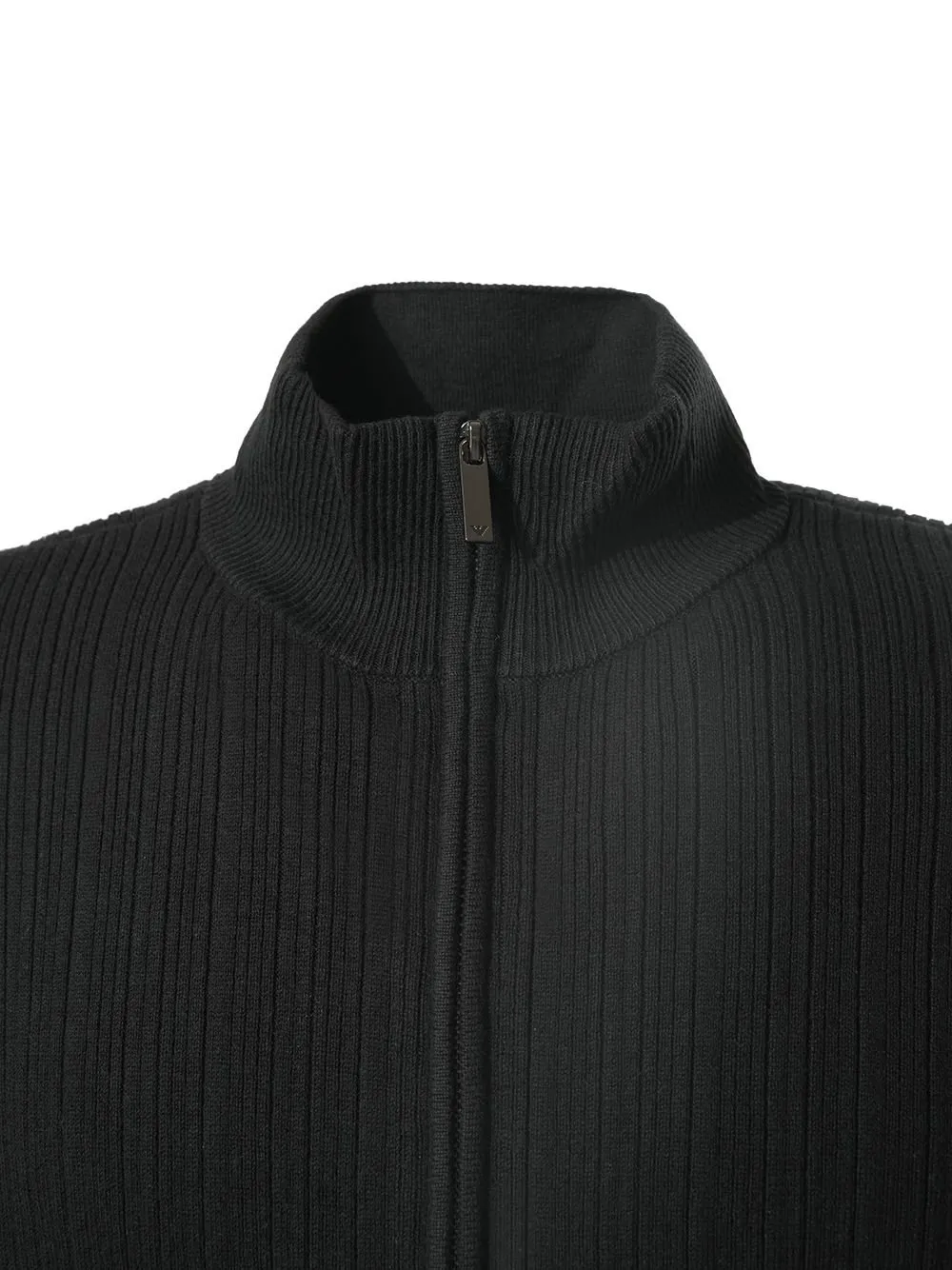 Emporio Armani Long-Sleeved Zipped Cardigan