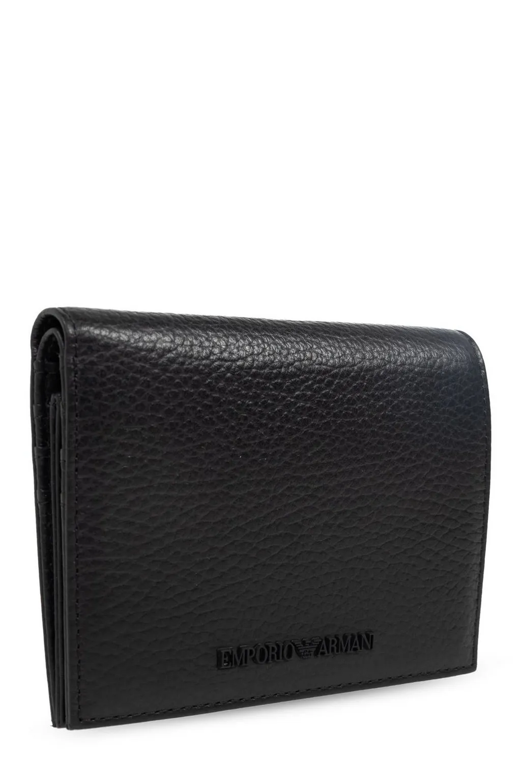 Emporio Armani Logo Lettering Bi-Fold Wallet