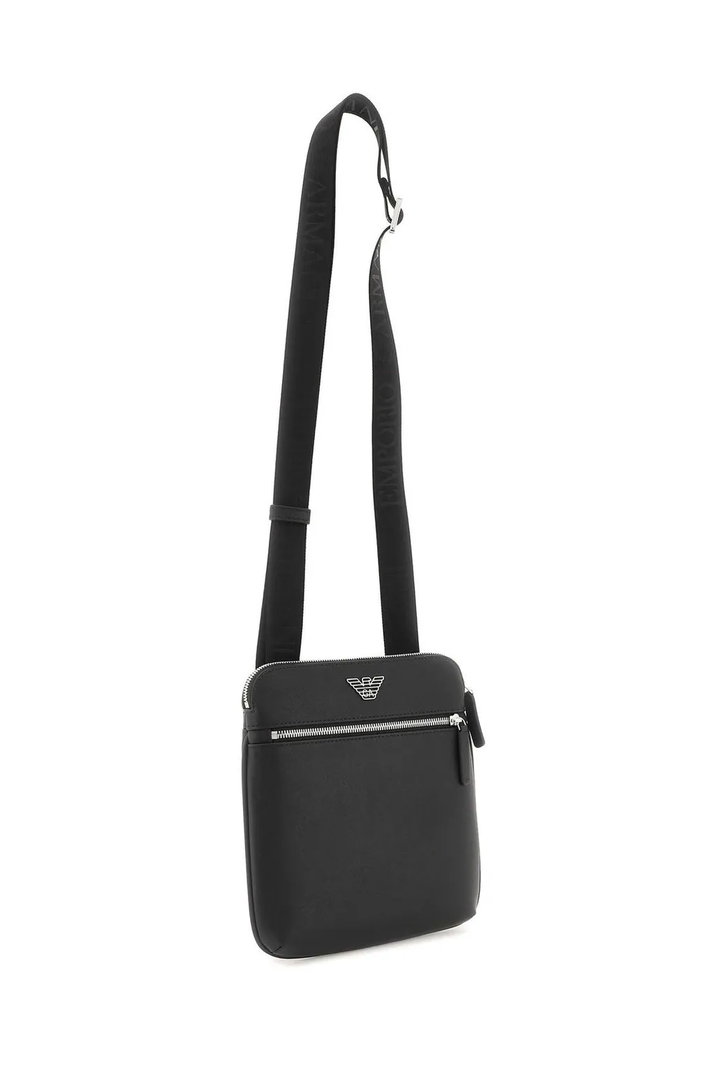 Emporio Armani Logo Plaque Small Messenger Bag