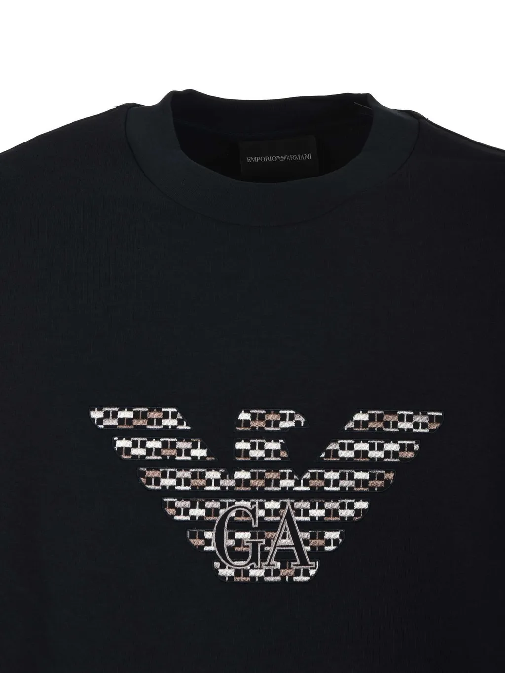 Emporio Armani Long-Sleeved Crewneck Sweatshirt