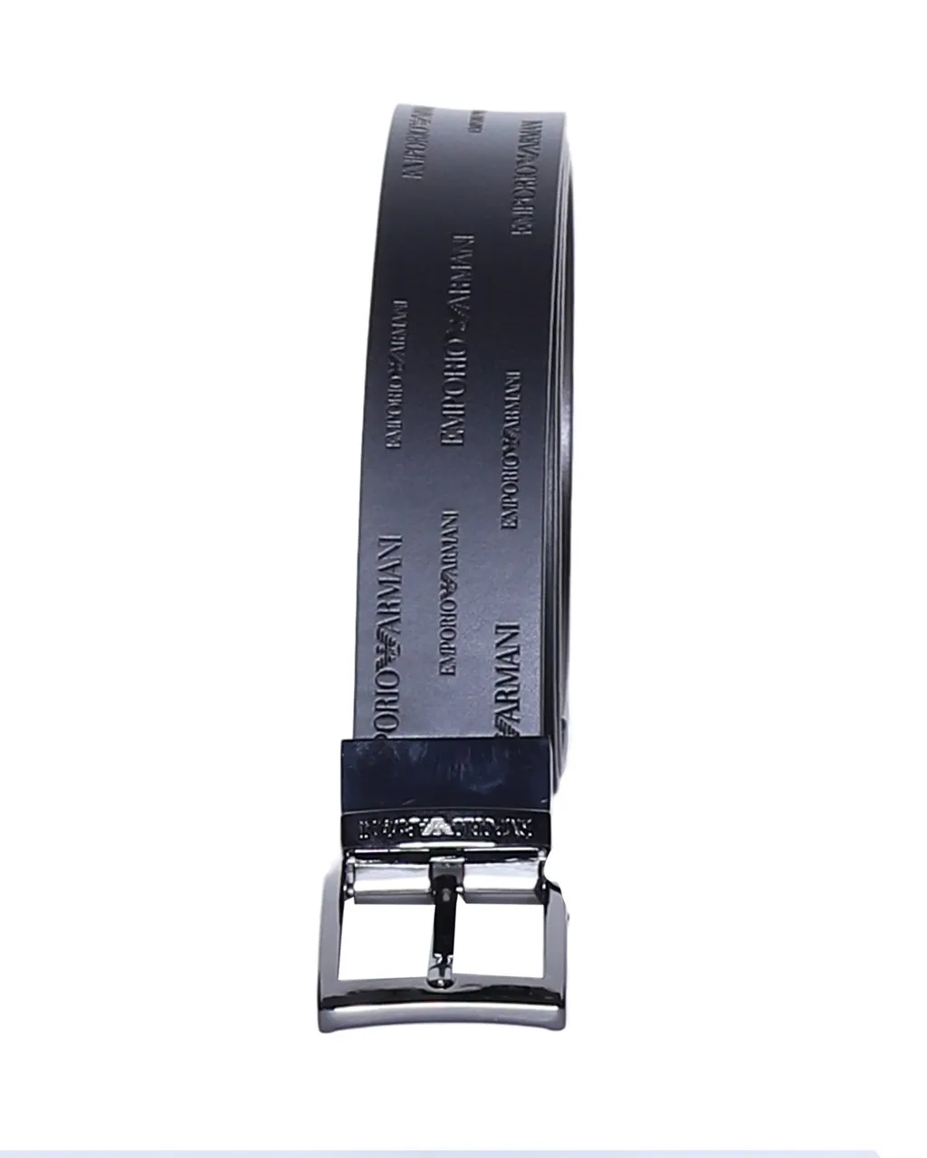 Emporio Armani Logo Embossed Reversible Belt