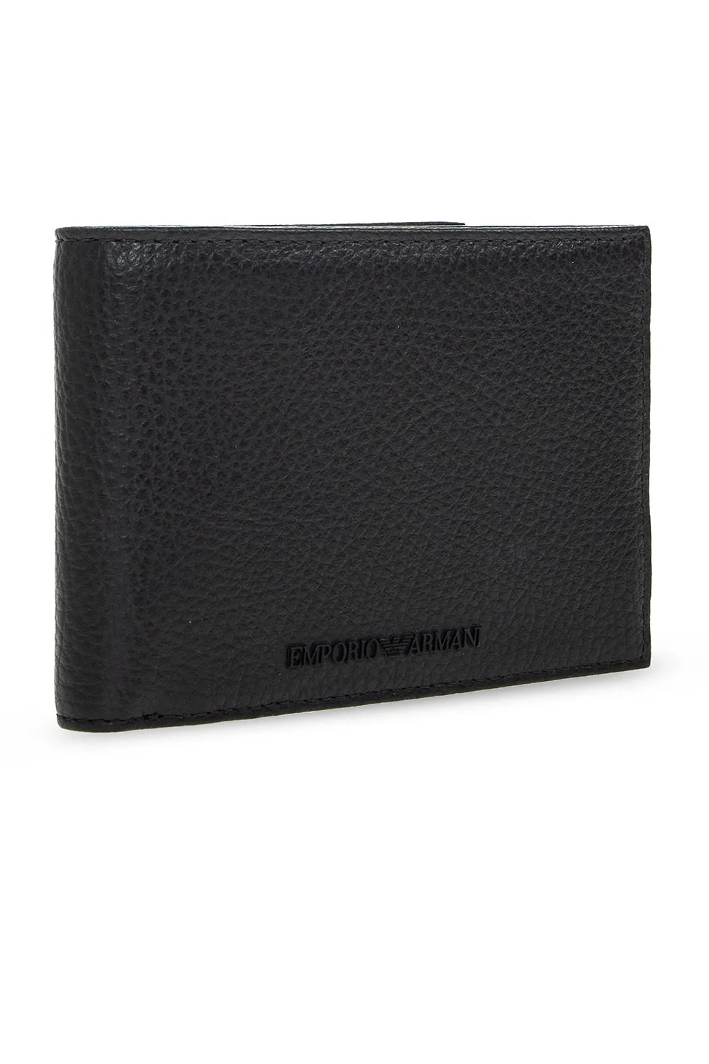 Emporio Armani Logo Lettering Bi-Fold Wallet