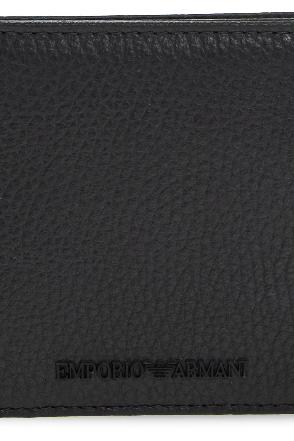 Emporio Armani Logo Lettering Bi-Fold Wallet