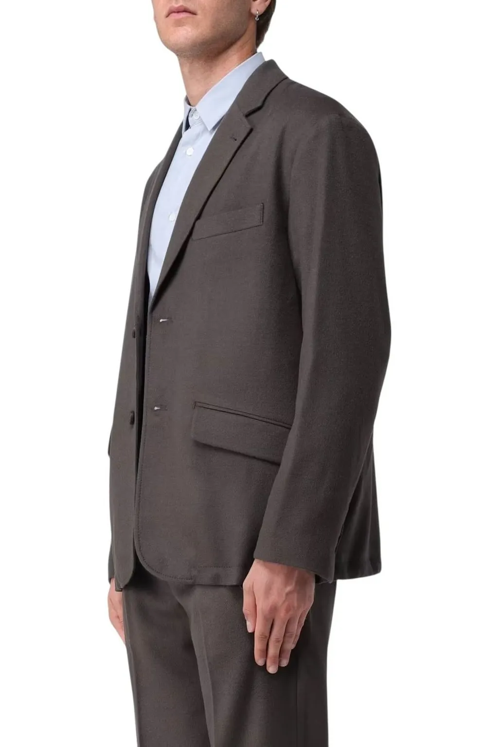 Emporio Armani Lapels Single Breasted Jacket
