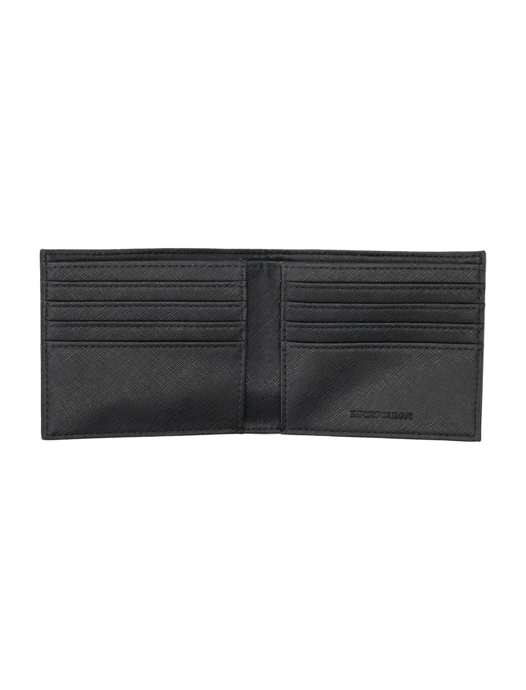 Emporio Armani Logo Detailed Bifold Wallet