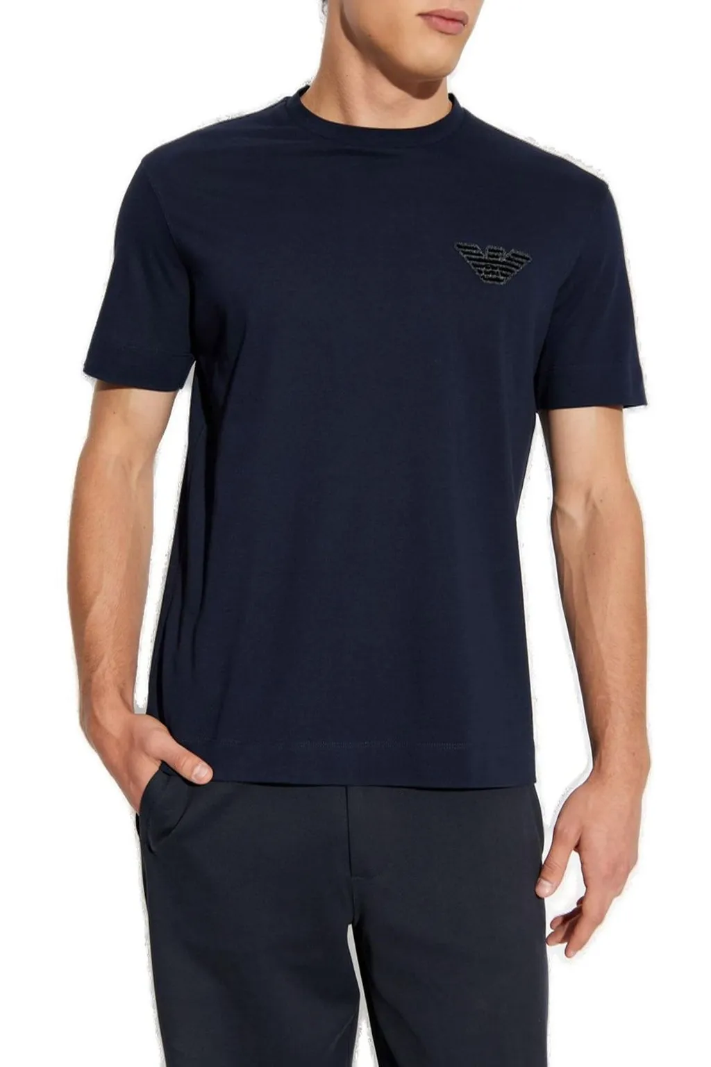 Emporio Armani Short-Sleeved Crewneck T-Shirt