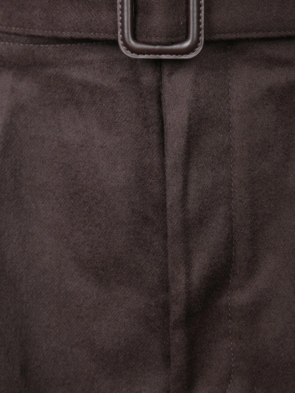 Emporio Armani Belted Straight Leg Pants
