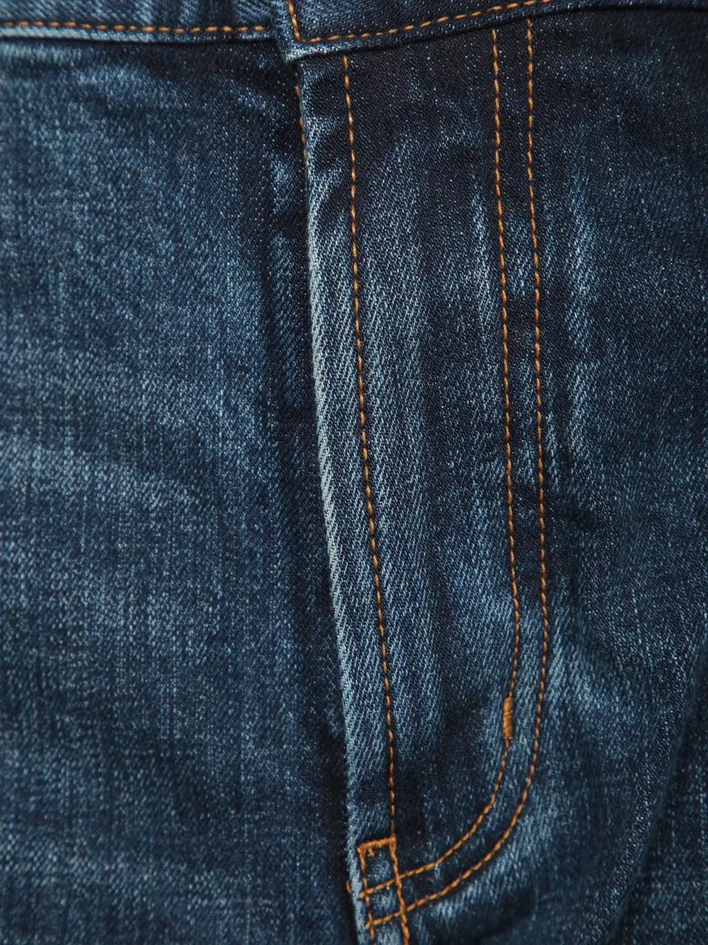 Emporio Armani Logo-Patch Straight-Leg Jeans