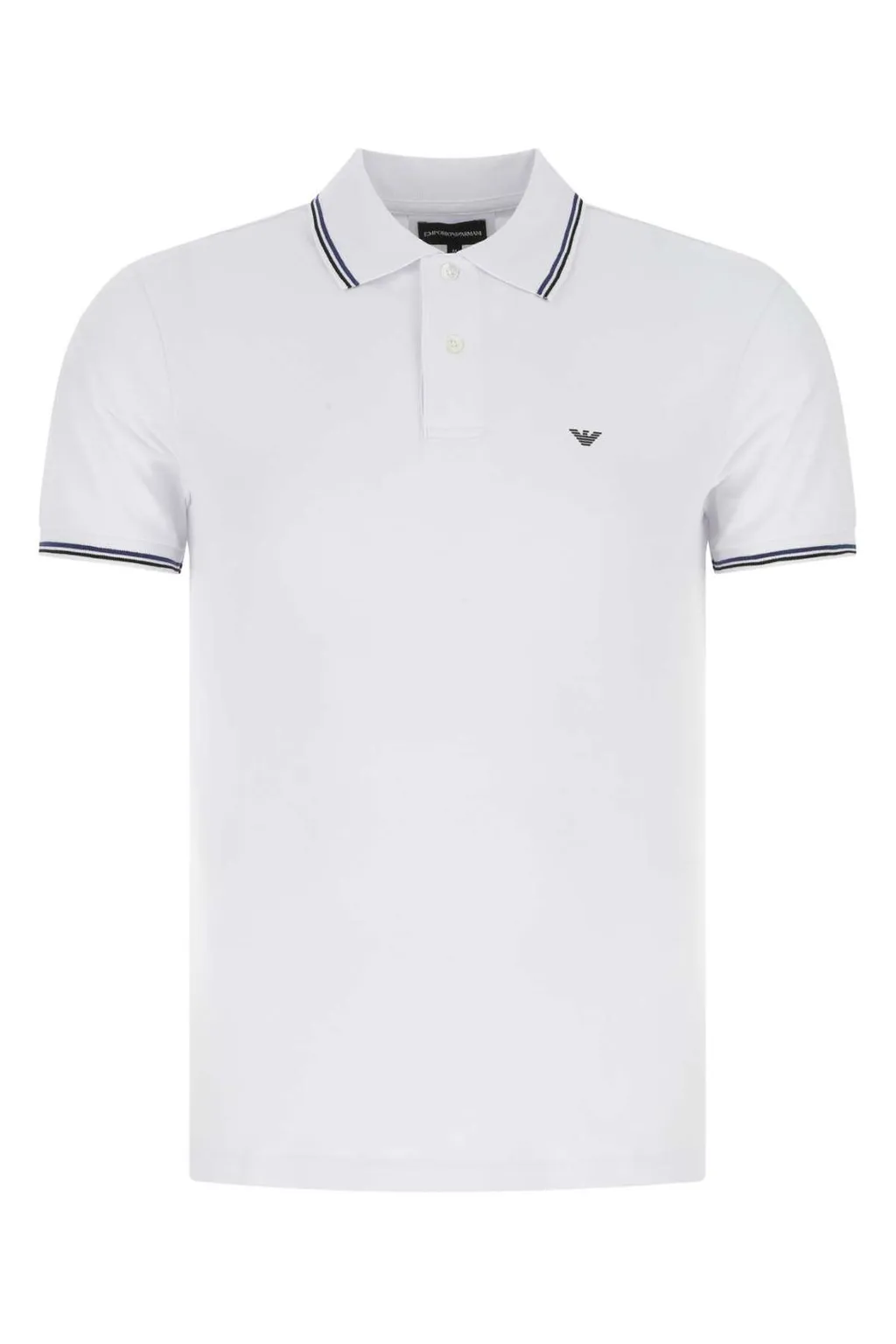 Emporio Armani Logo Detailed Short-Sleeved Polo Shirt