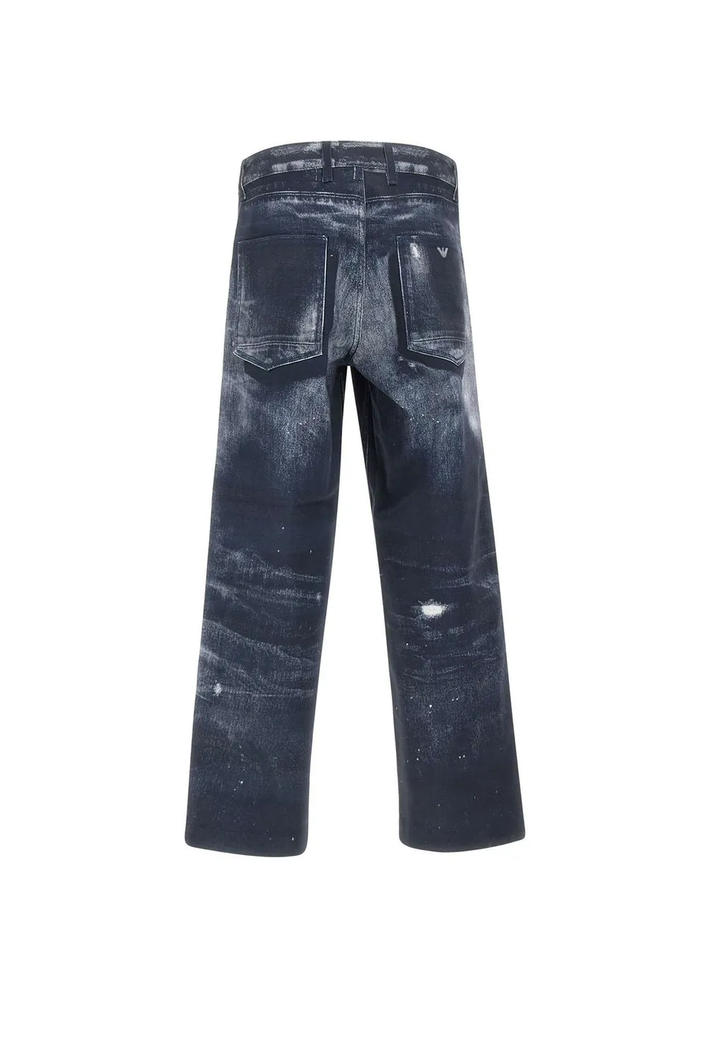 Emporio Armani Distressed Regular Fit Jeans