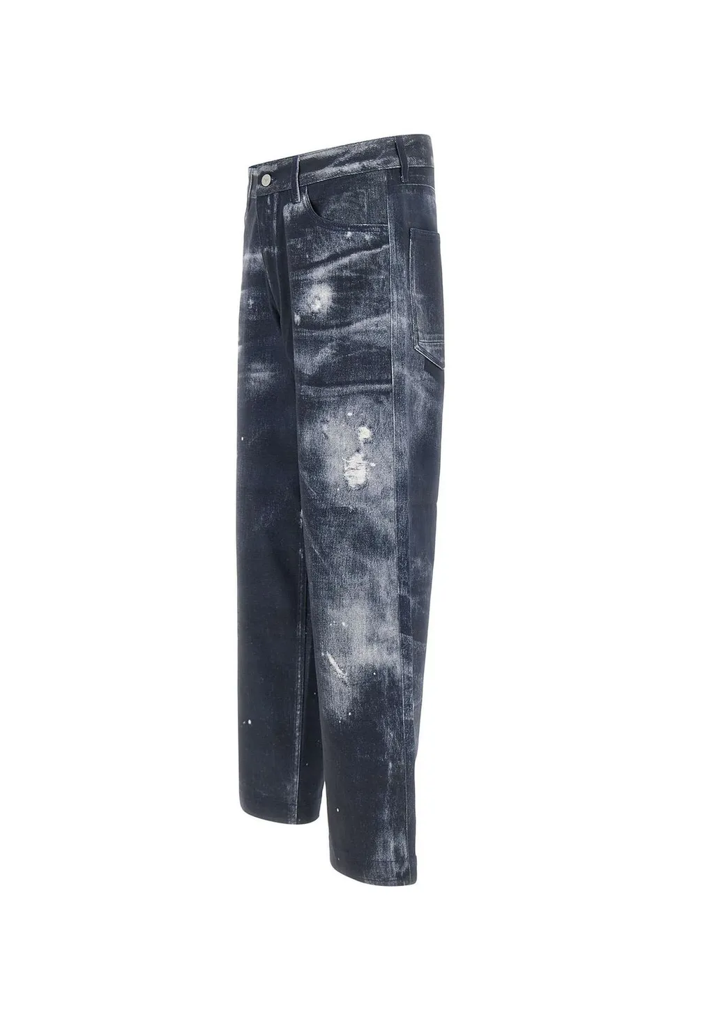 Emporio Armani Distressed Regular Fit Jeans