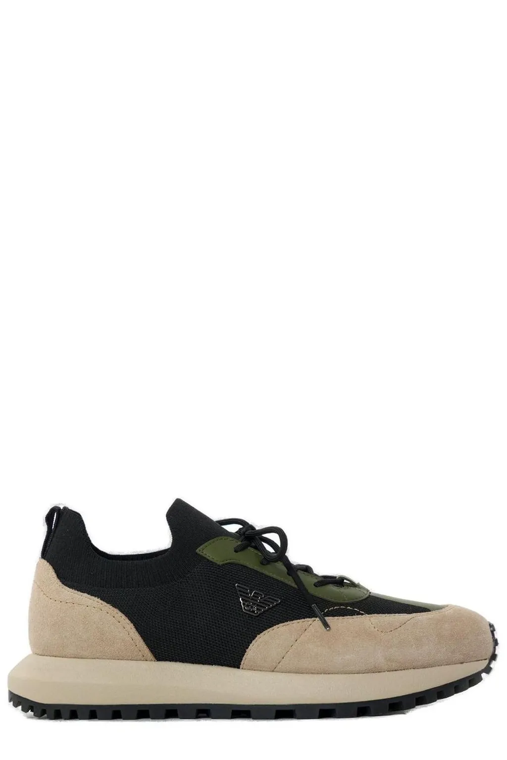 Emporio Armani Logo Patch Sneakers