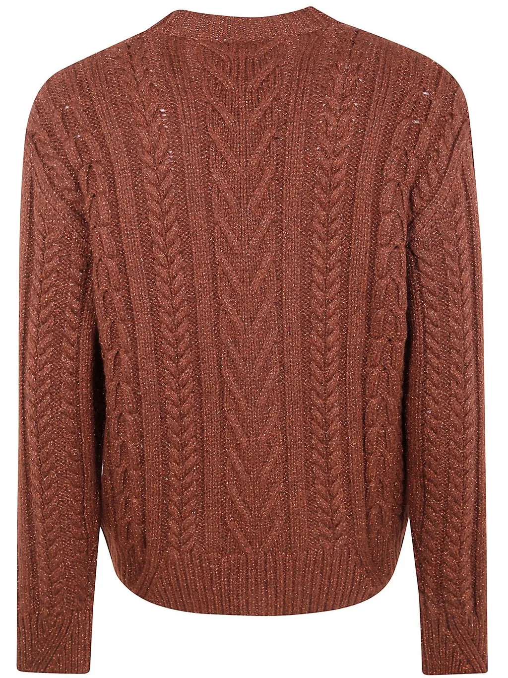 Emporio Armani Cable-Knit Crewneck Jumper