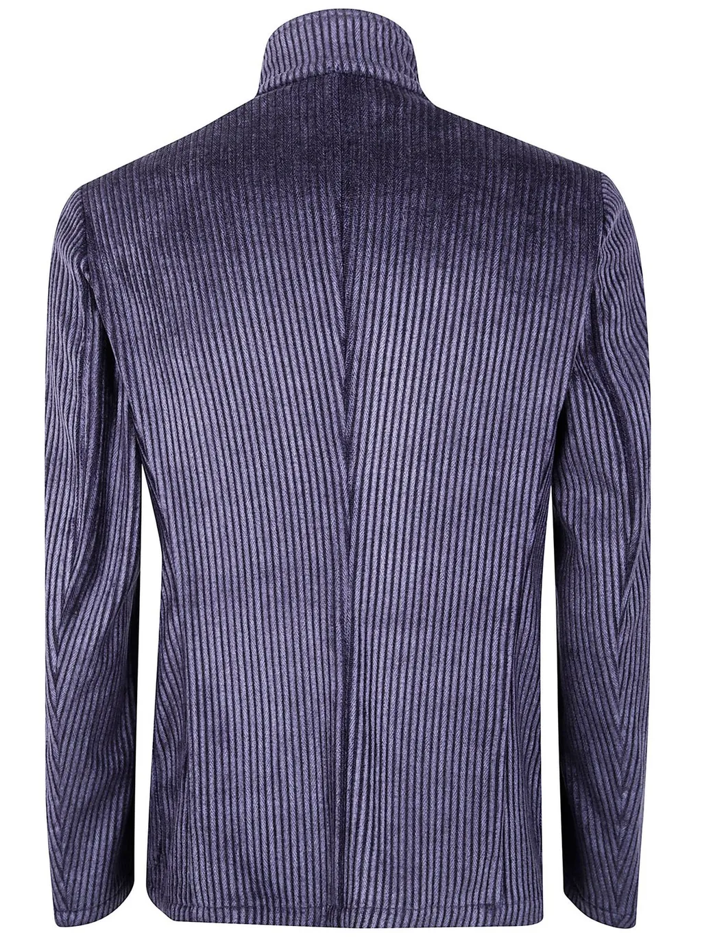 Emporio Armani Herringbone-Patterned Button-Up Blazer