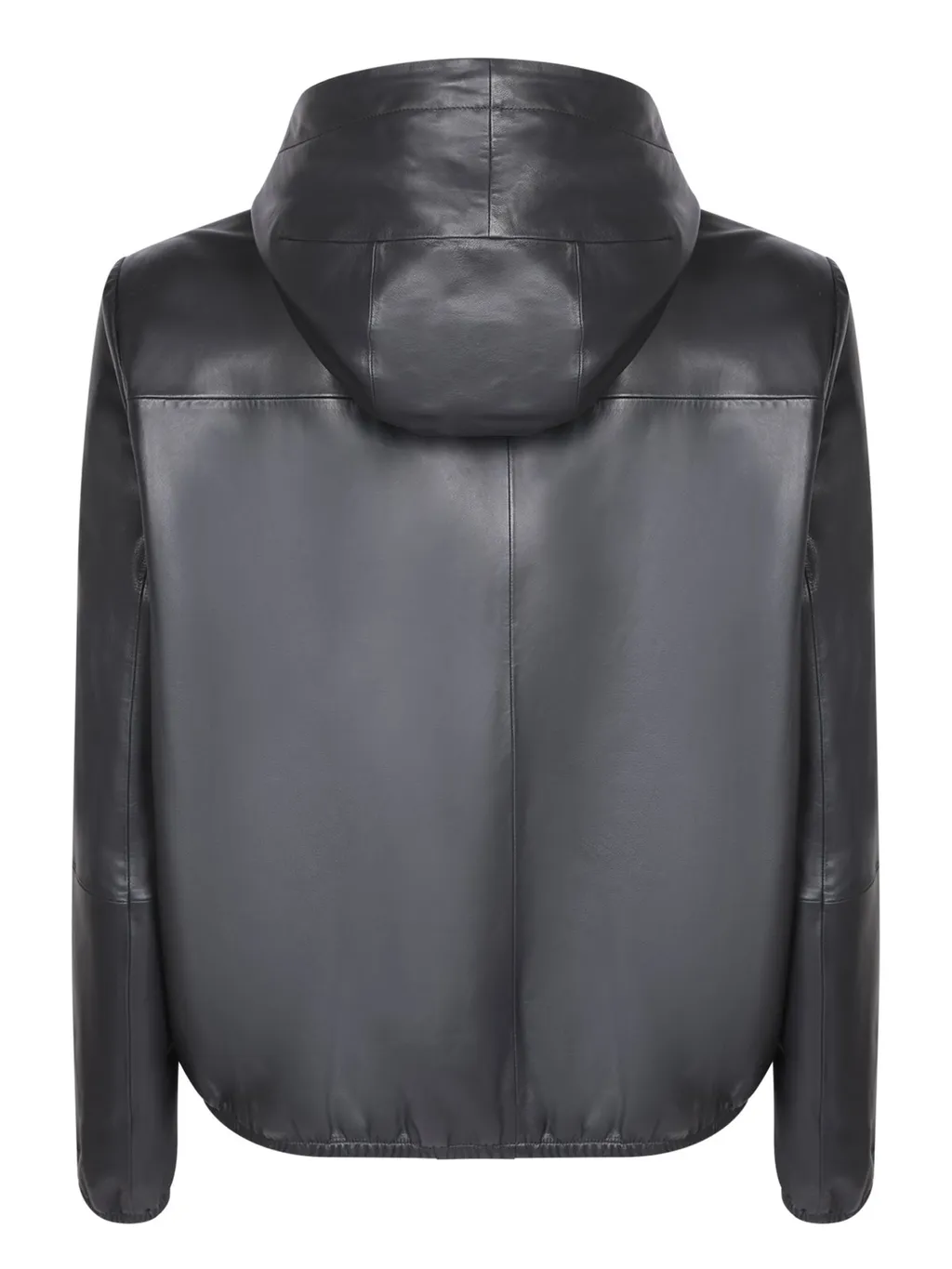 Emporio Armani Logo Plaque Drawstring Jacket