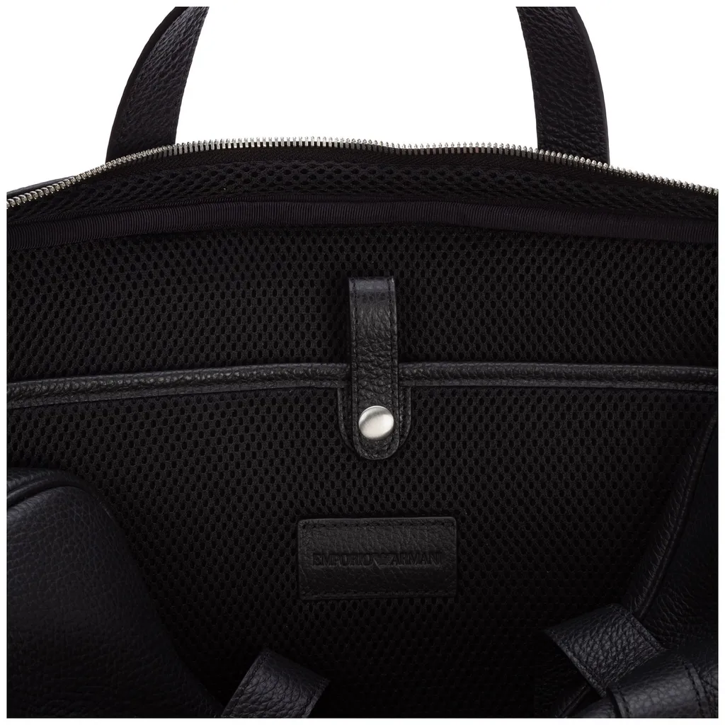 Emporio Armani Logo Detailed Briefcase