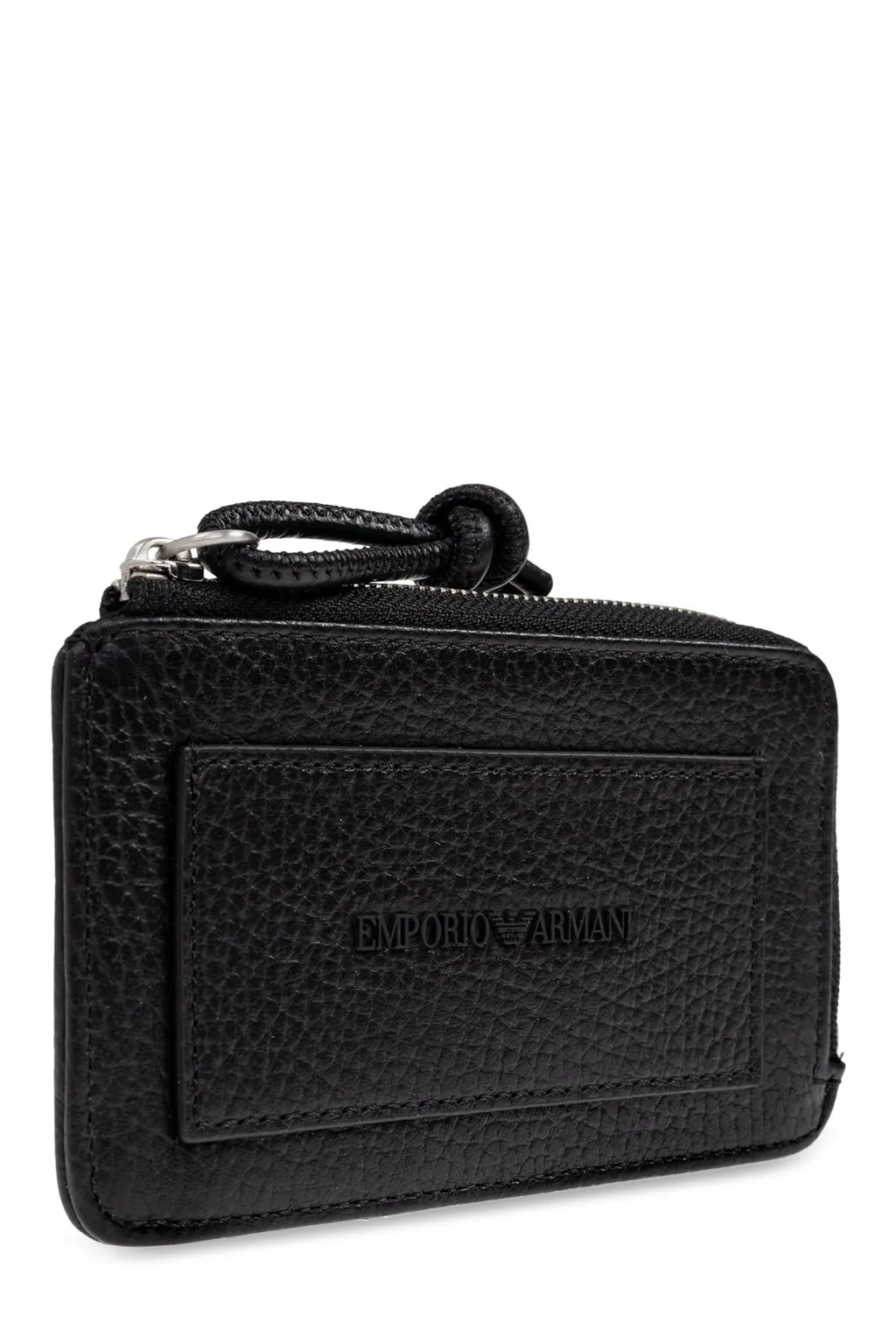 Emporio Armani Logo Embossed Card Holder