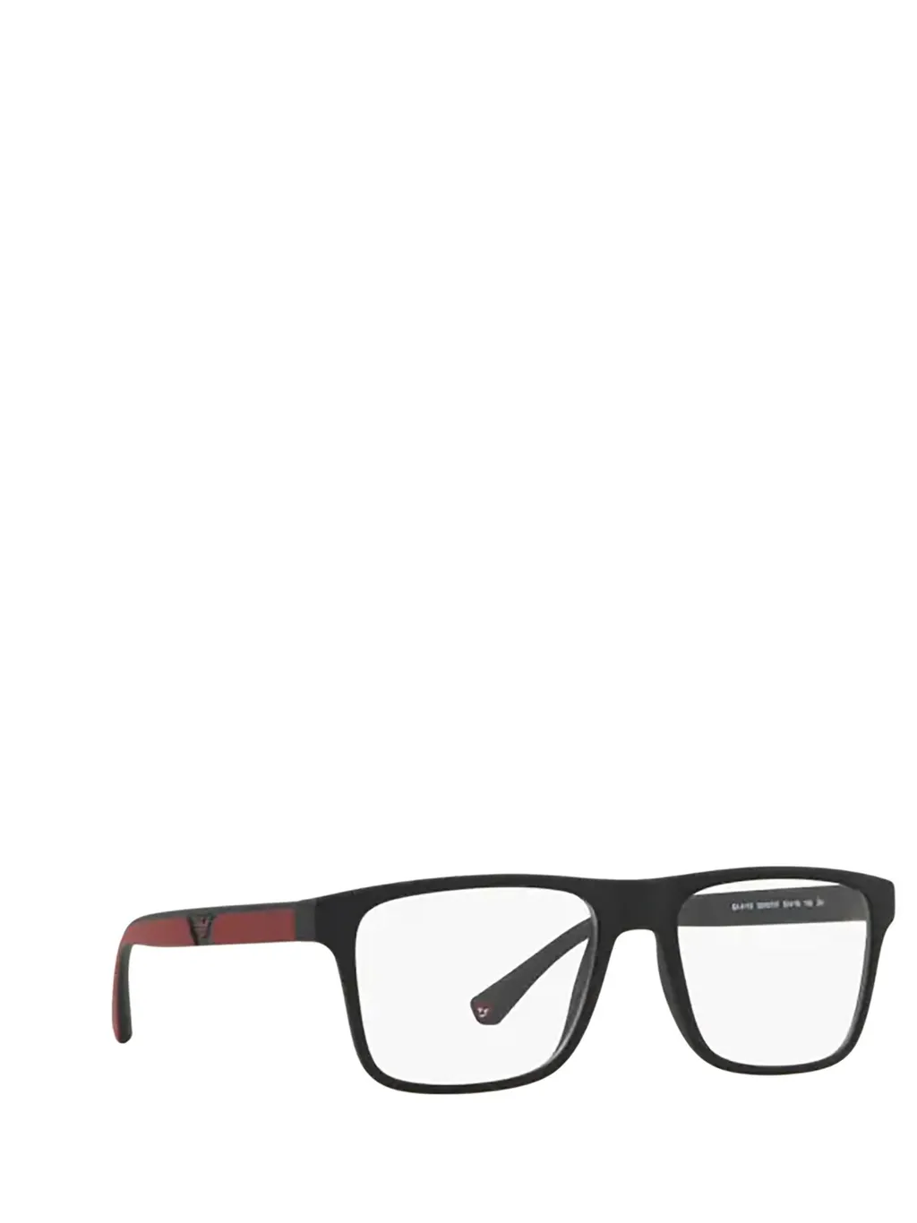 Emporio Armani Square Frame Clip-On Glasses