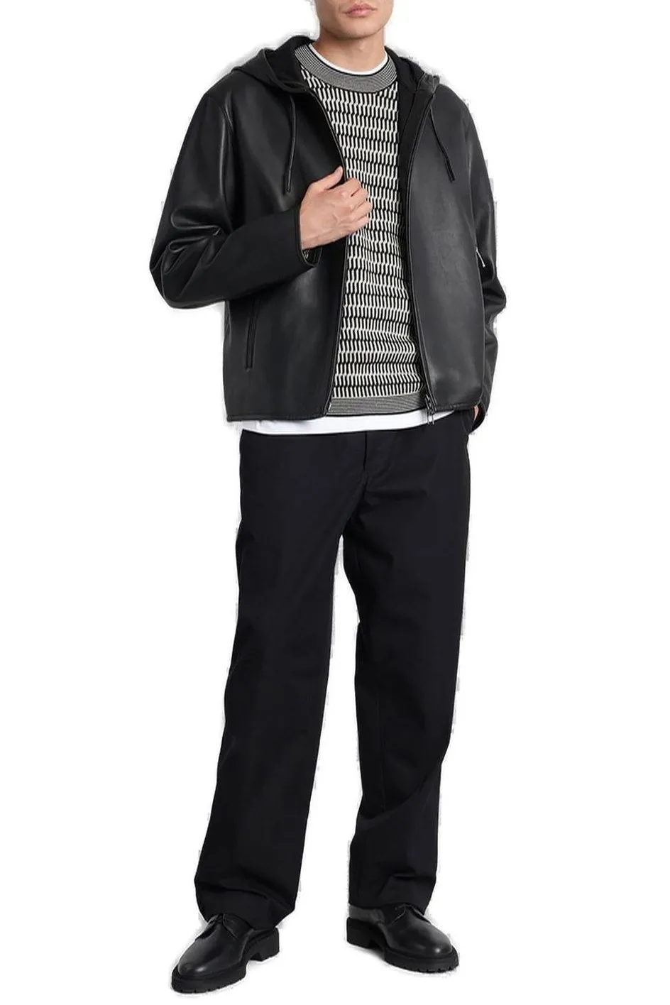 Emporio Armani Zipped Hooded Jacket