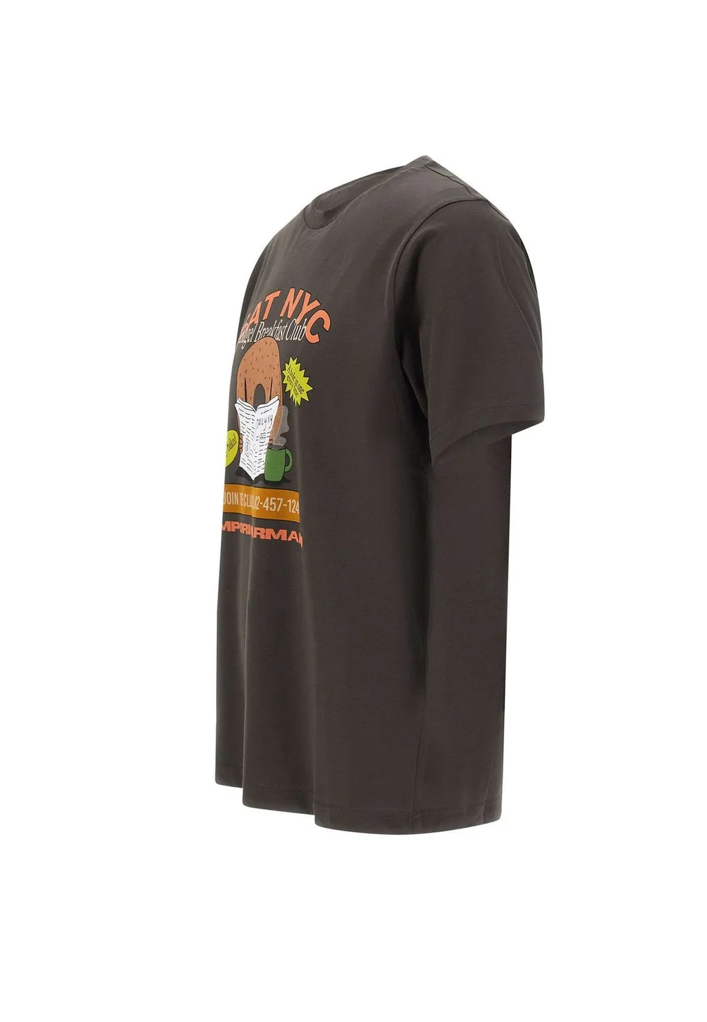 Emporio Armani Graphic Printed Crewneck T-Shirt