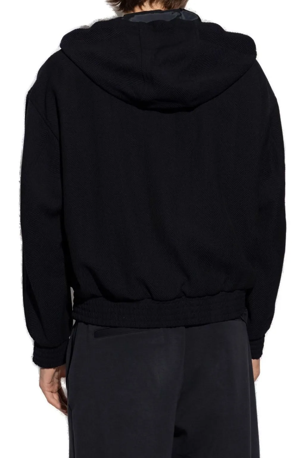 Emporio Armani Zip-Up Hooded Jacket