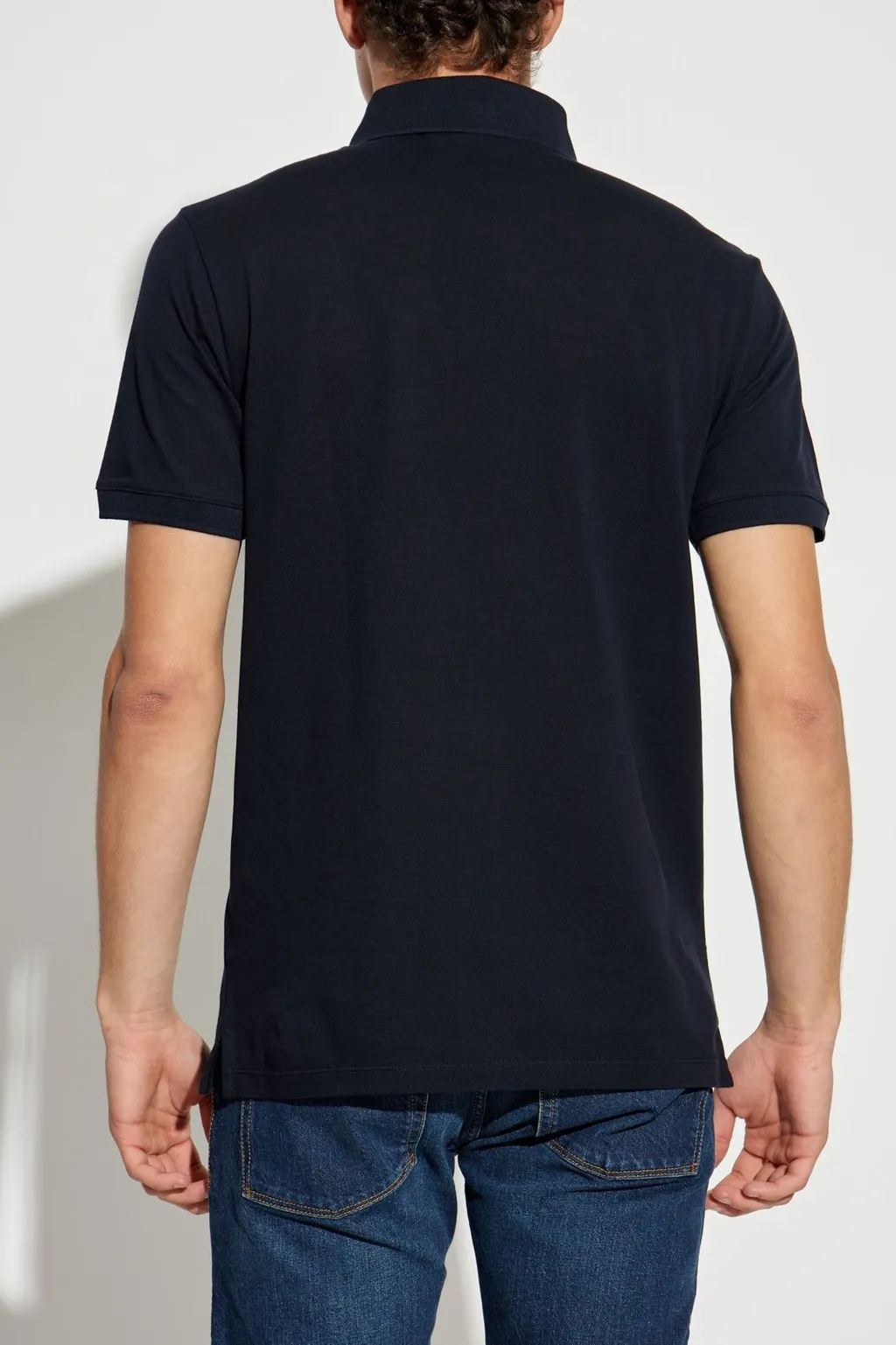 Emporio Armani Logo Detailed Short-Sleeved Polo Shirt
