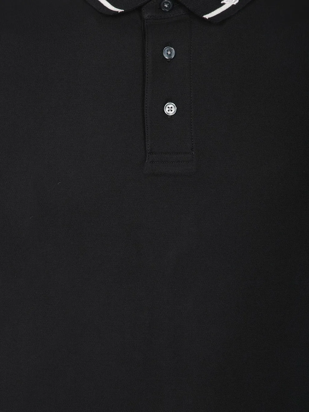 Emporio Armani Stripe Detailed Short-Sleeved Polo Shirt