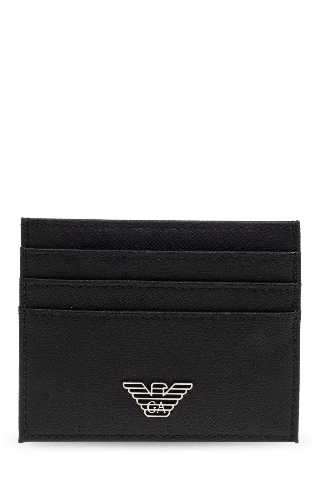 Emporio Armani Logo Plaque Wallet Set