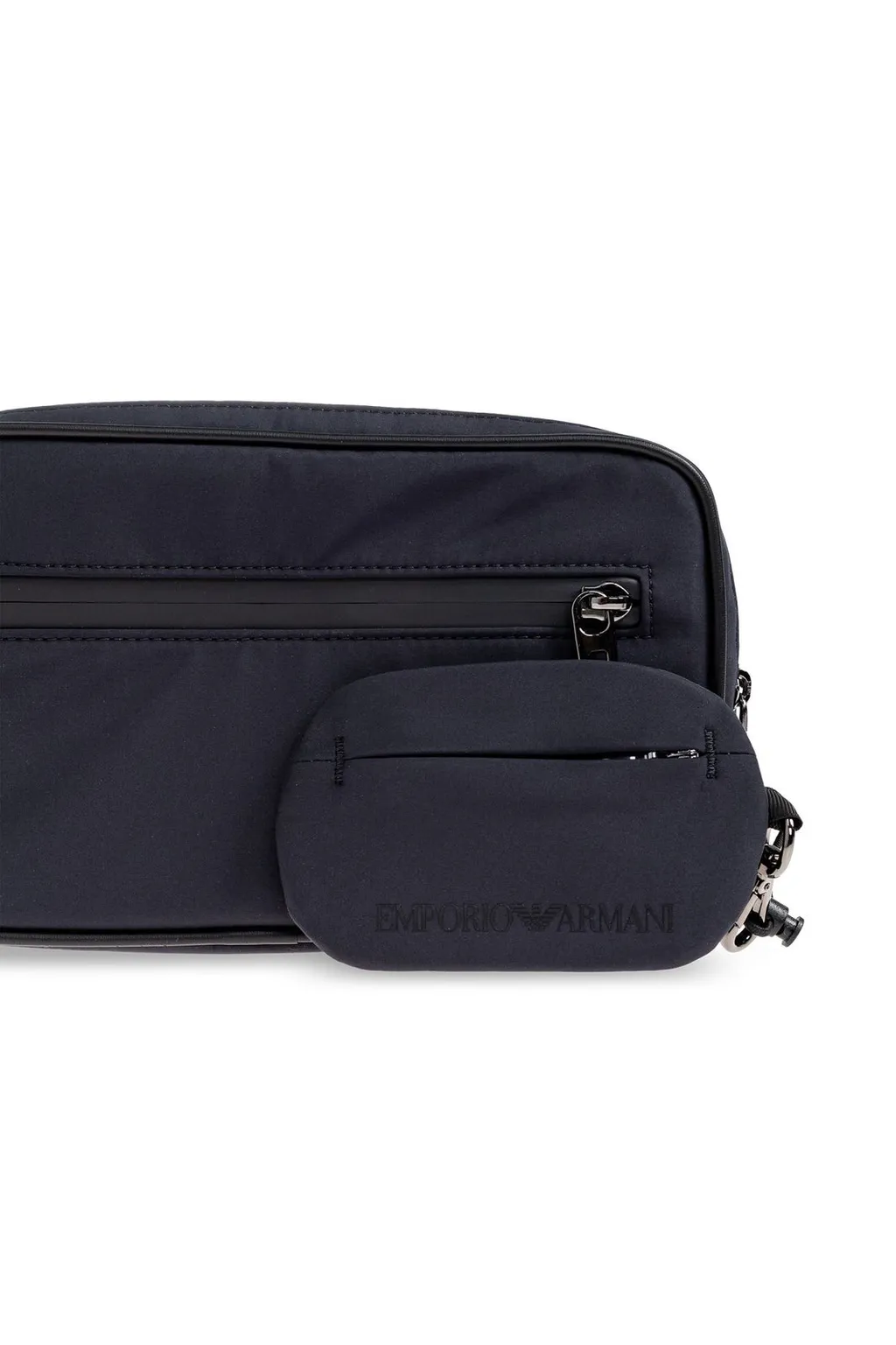 Emporio Armani Logo Patch Waist Bag