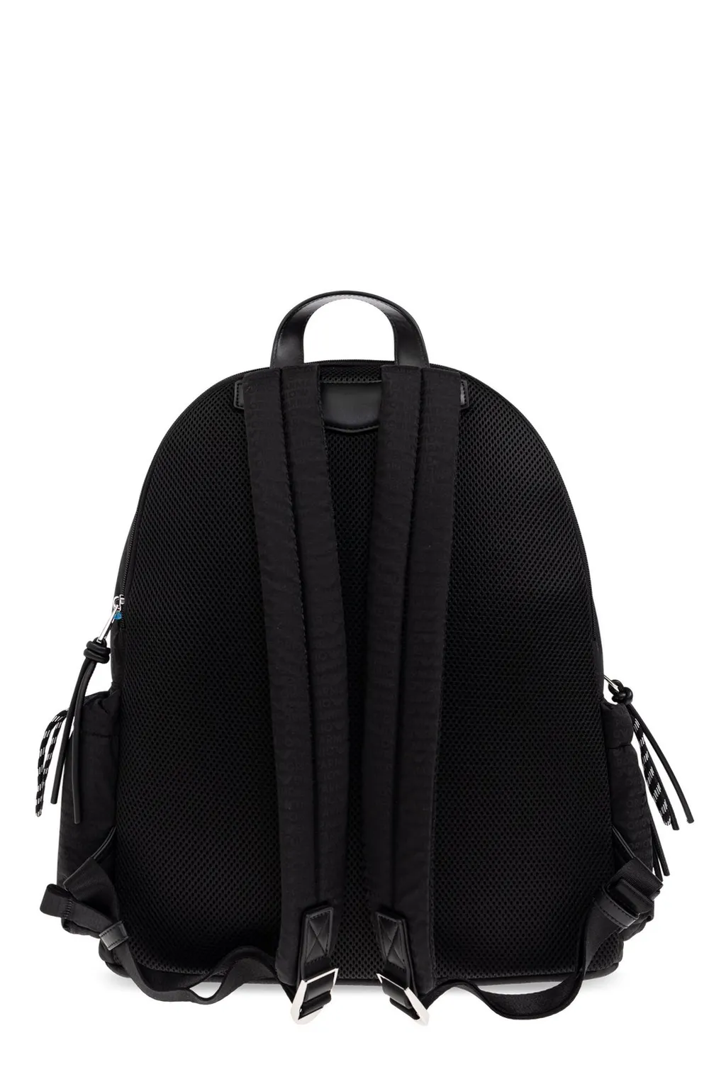 Emporio Armani Logo Plaque Zip-Up Quilted Backpack