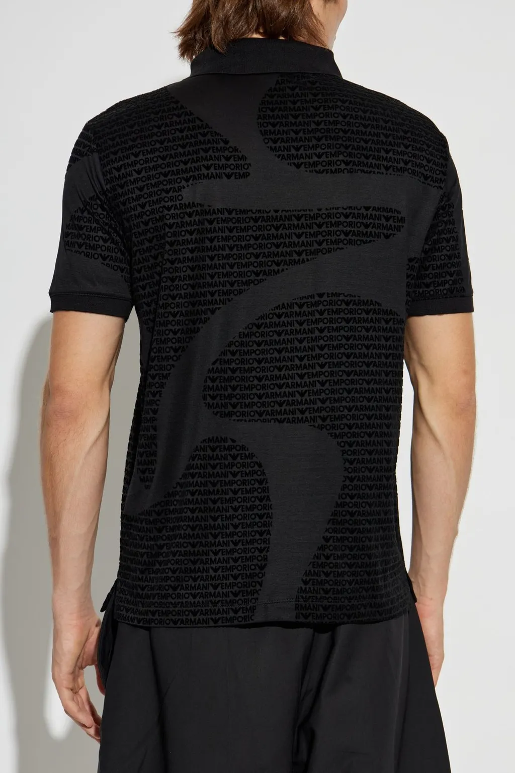 Emporio Armani Monogram Polo Shirt