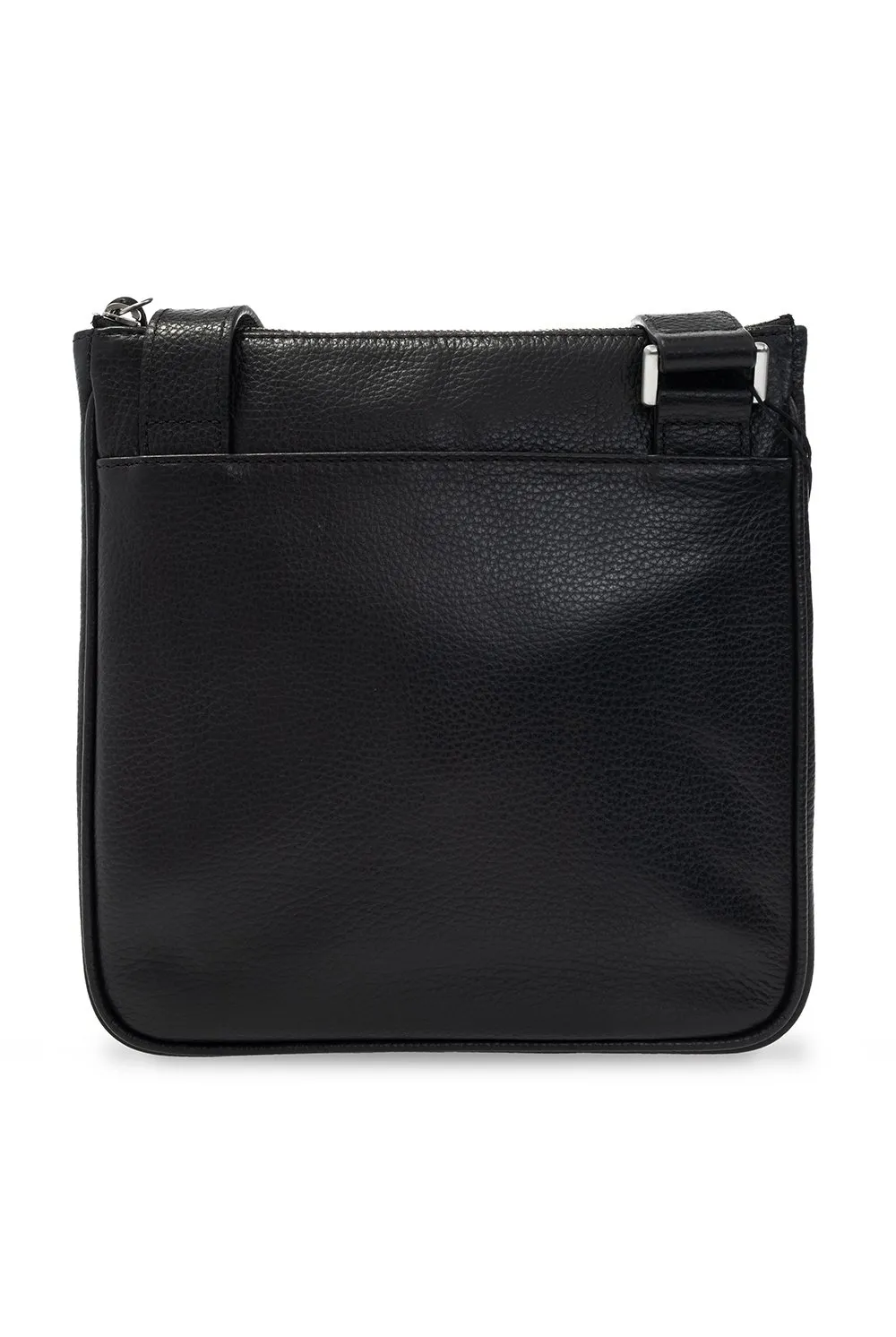 Emporio Armani Logo Patch Zipped Messenger Bag
