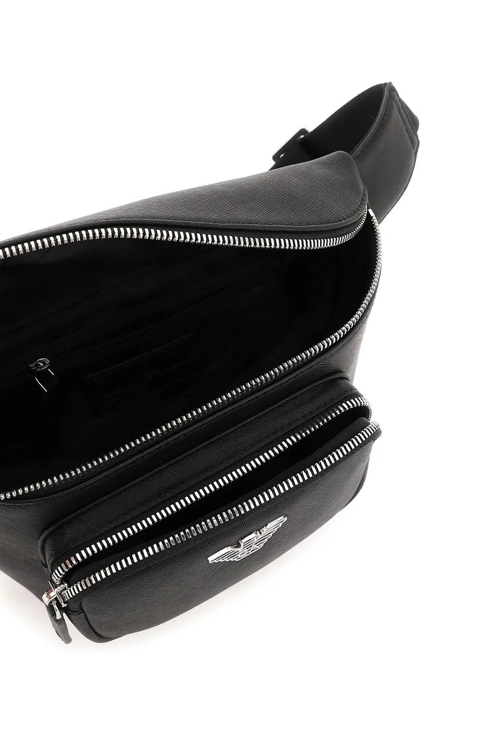 Emporio Armani Logo Plaque Belt Bag
