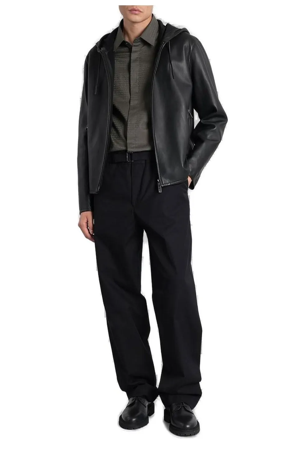 Emporio Armani Straight-Leg Pants
