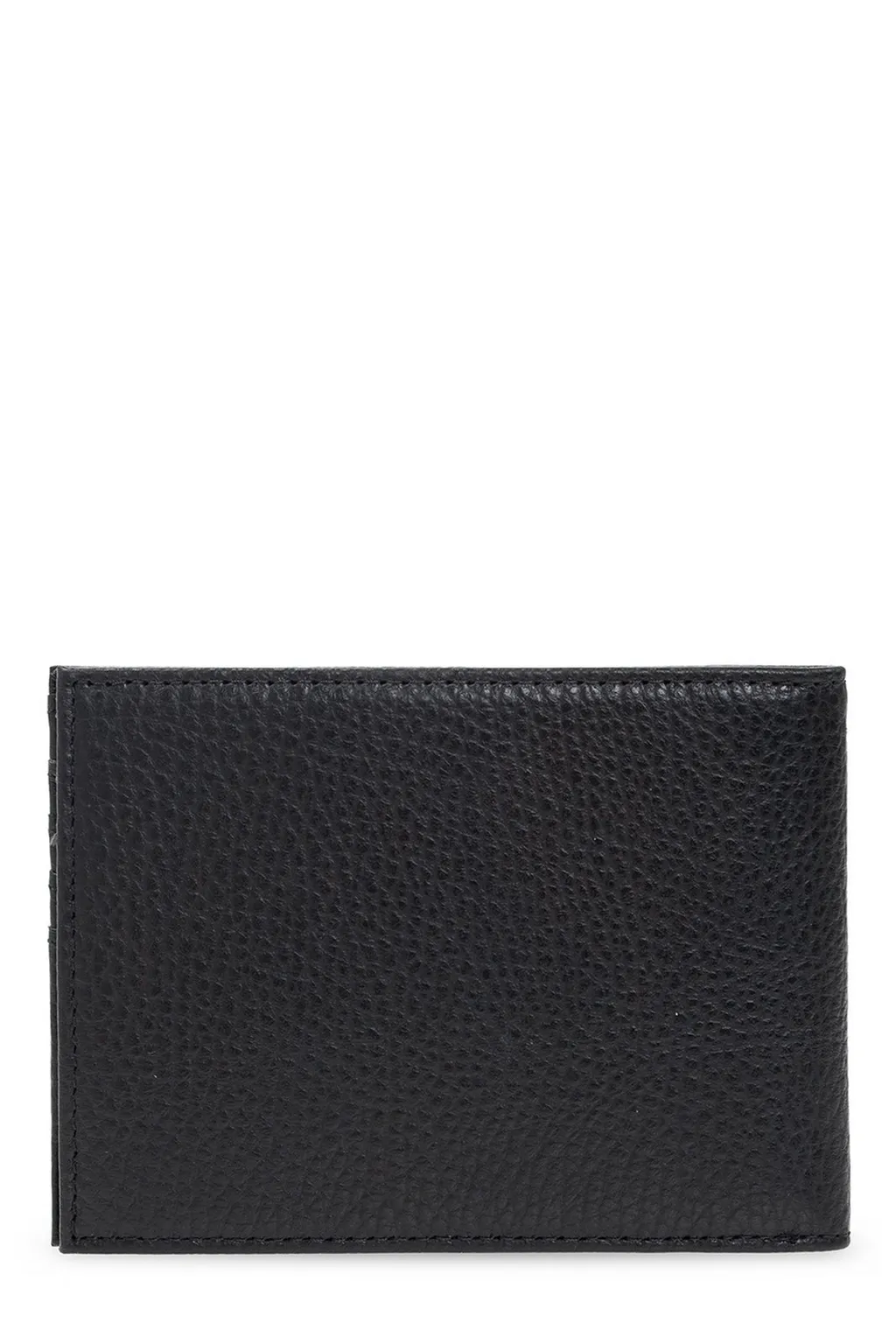Emporio Armani Logo Lettering Bi-Fold Wallet And Keyring Set