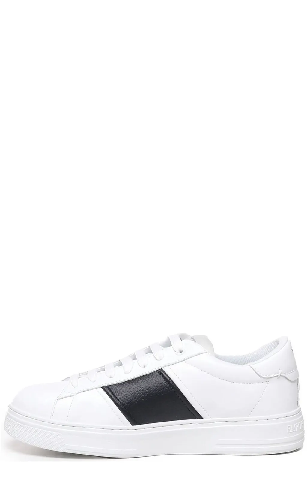 Emporio Armani Logo Printed Lace-Up Sneakers