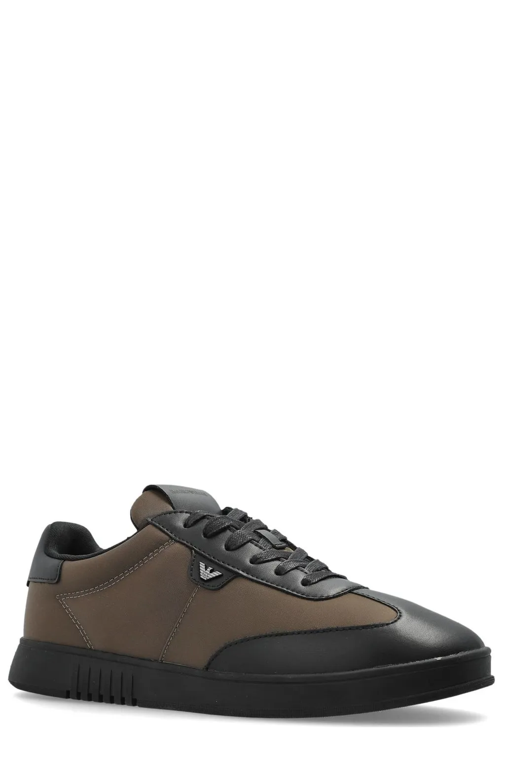 Emporio Armani Logo Printed Low-Top Sneakers