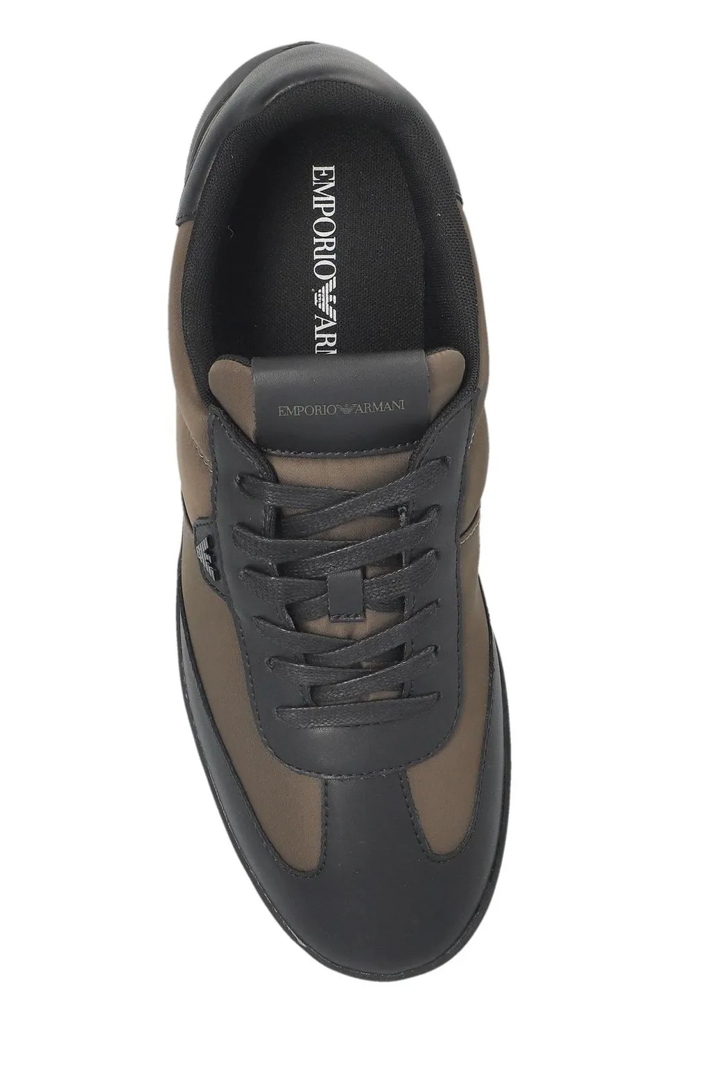 Emporio Armani Logo Printed Low-Top Sneakers