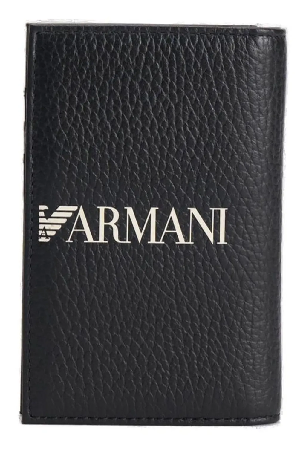 Emporio Armani Logo Printed Bi-Fold Wallet
