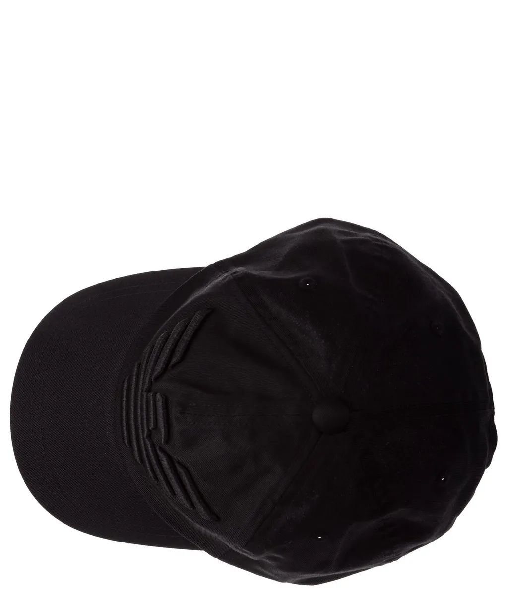 Emporio Armani Logo Embroidered Baseball Cap