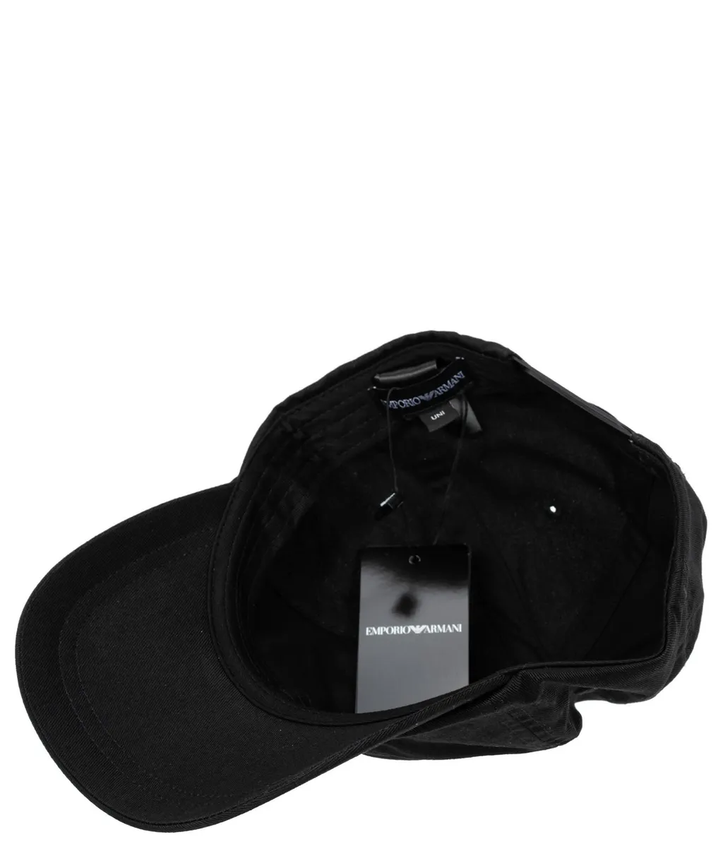 Emporio Armani Logo Embroidered Baseball Cap