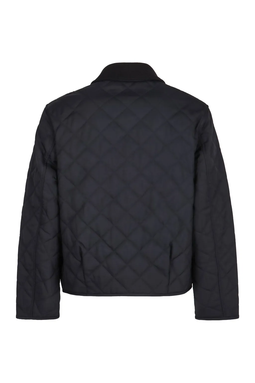 Emporio Armani Logo Patch Quilted Jacket