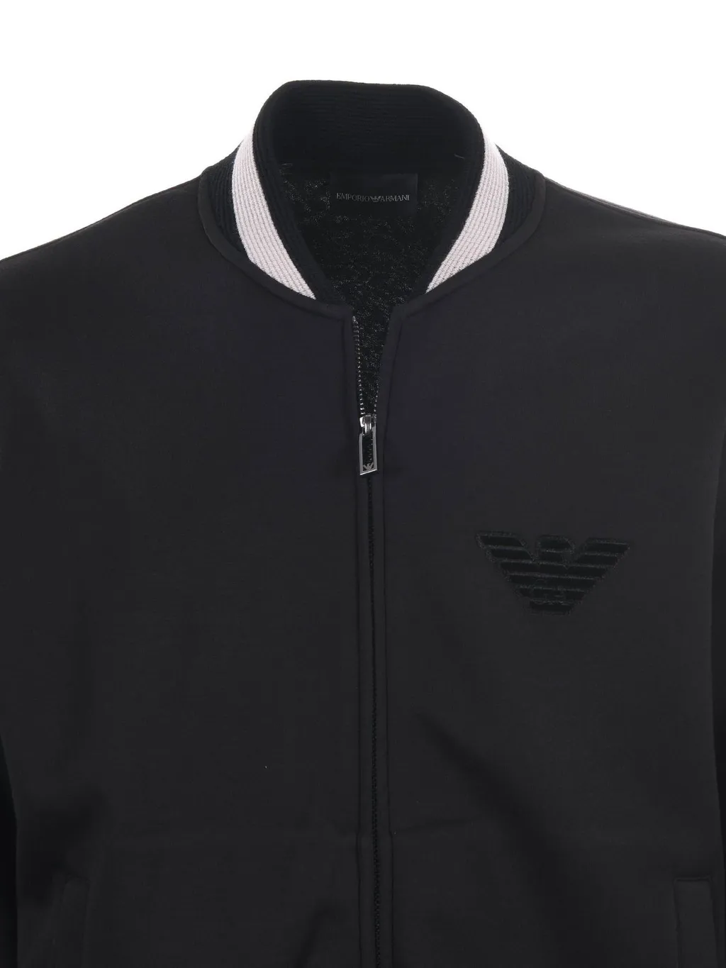 Emporio Armani Zip-Up Sweater