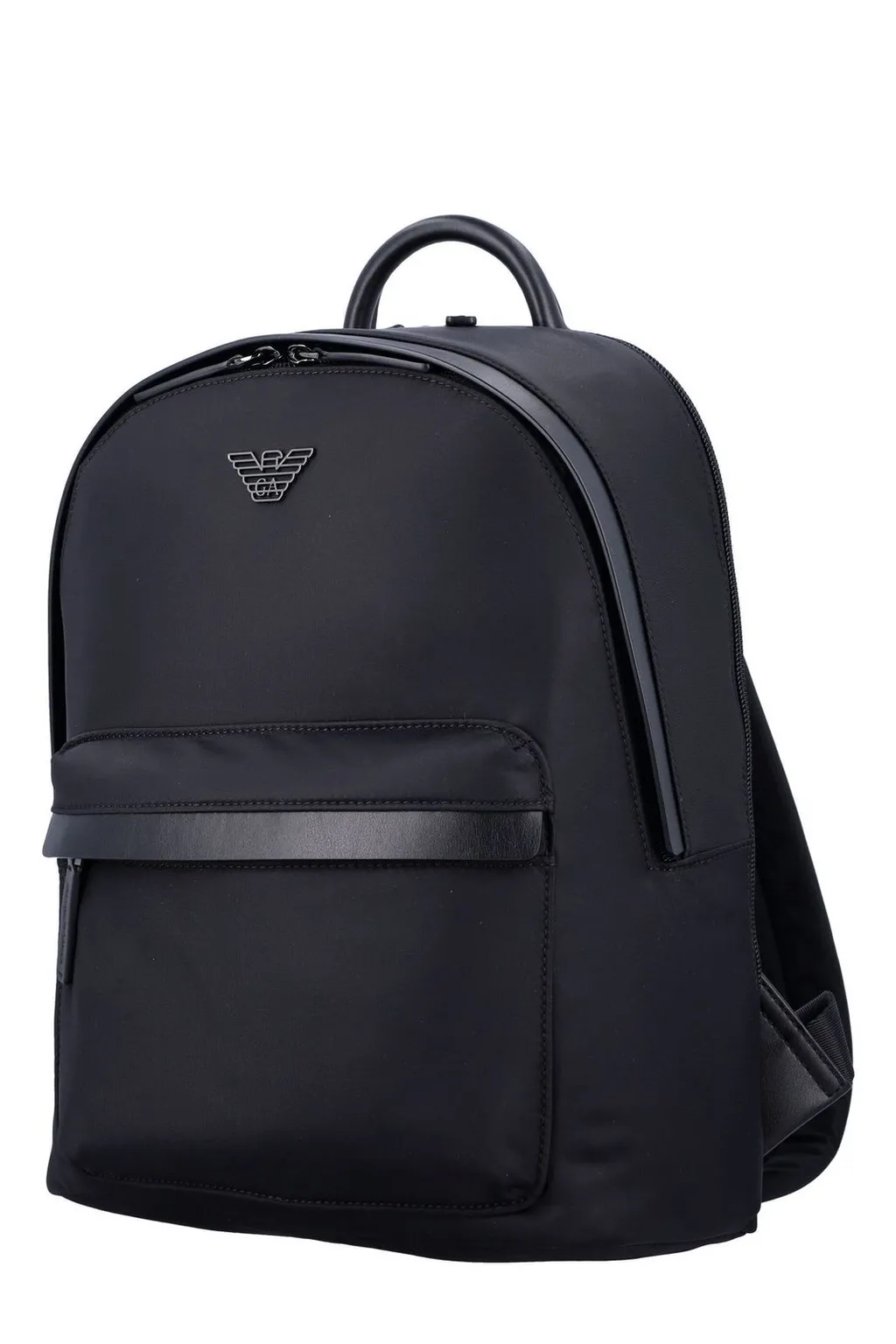 Emporio Armani Logo Plaque Backpack