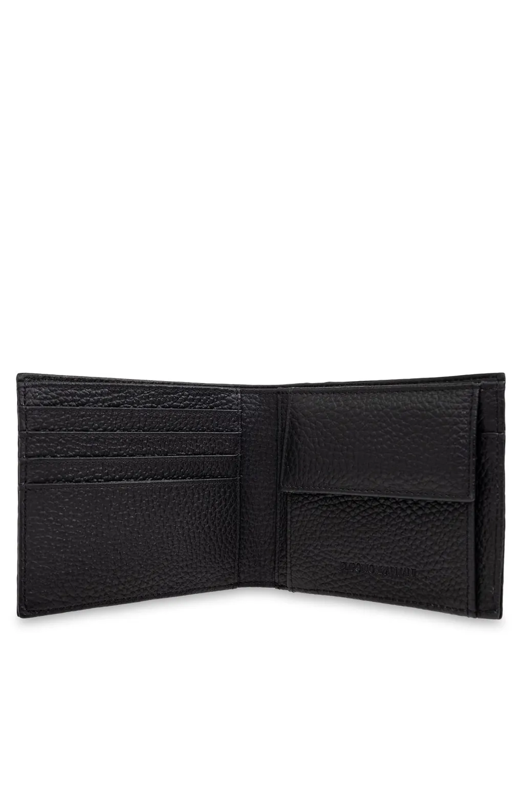 Emporio Armani Logo Plaque Bifold Wallet