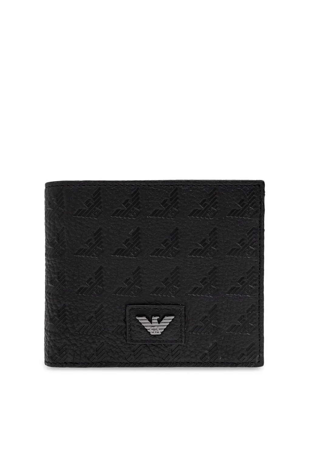 Emporio Armani Logo Plaque Bifold Wallet