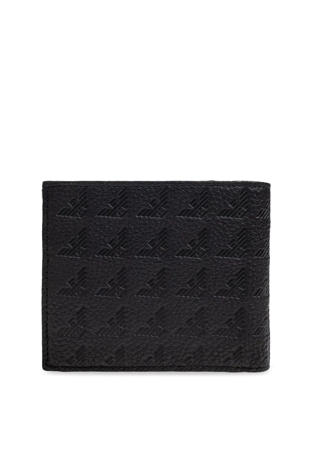 Emporio Armani Logo Plaque Bifold Wallet