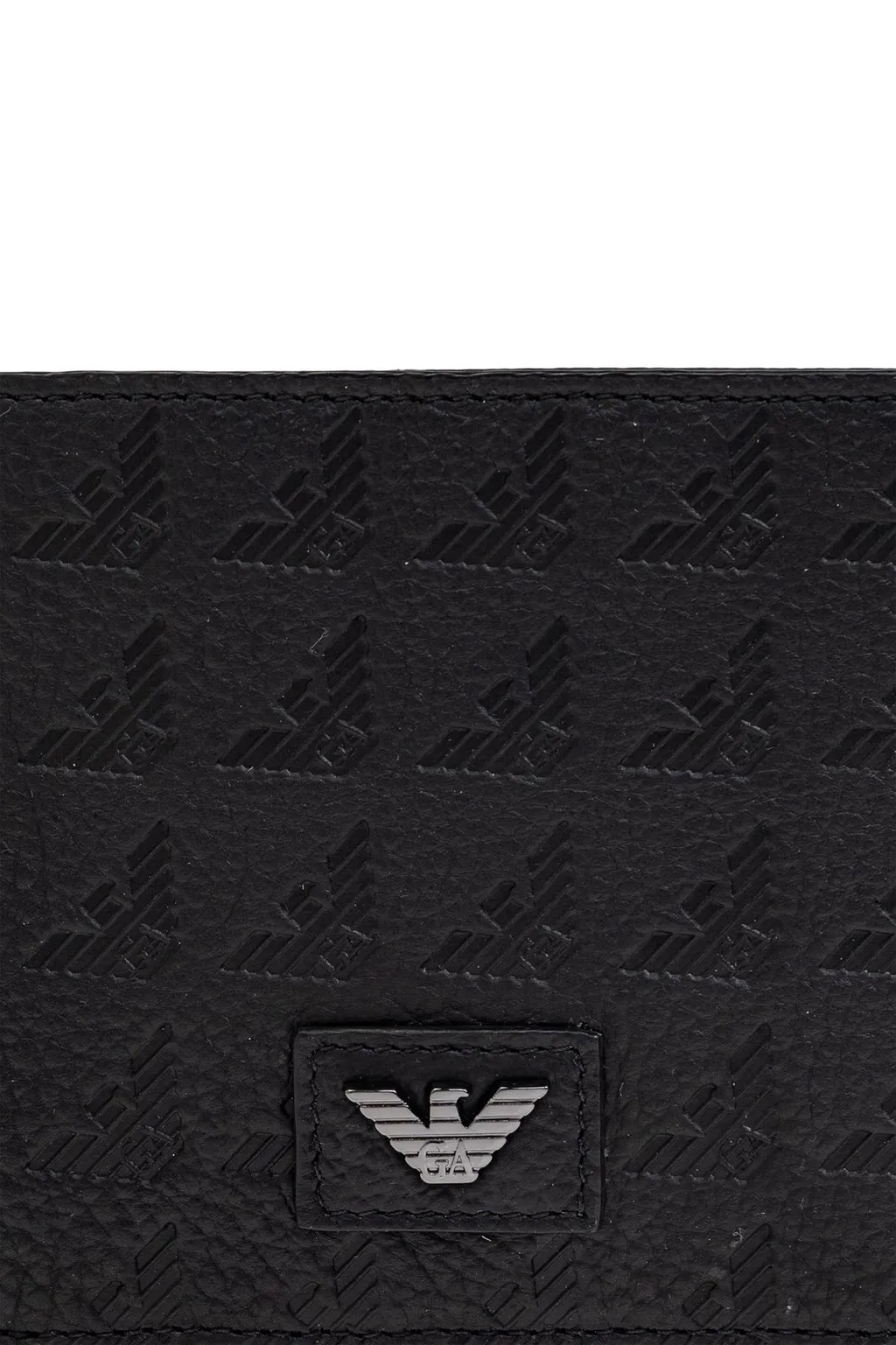 Emporio Armani Logo Plaque Bifold Wallet