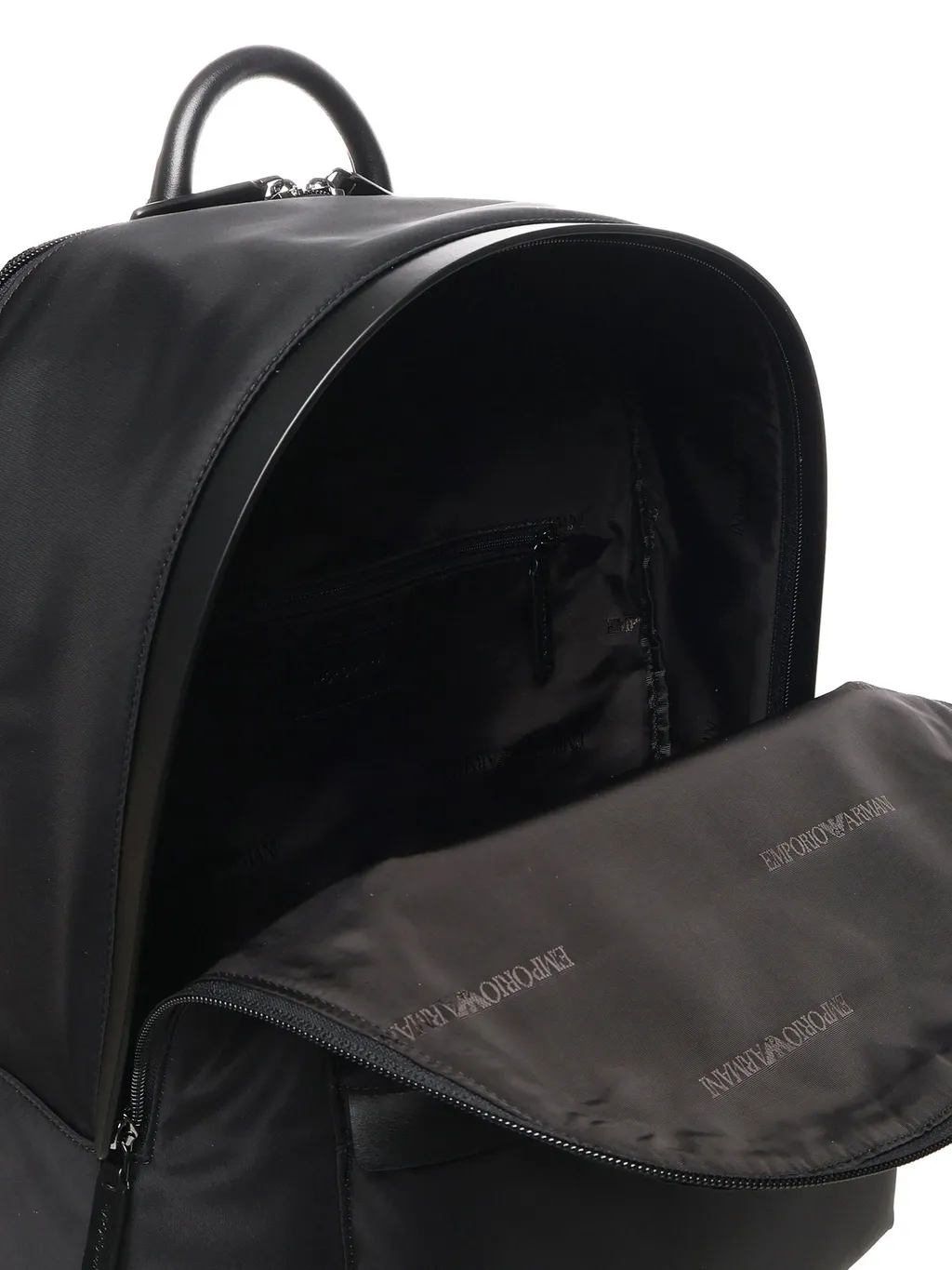 Emporio Armani Logo Plaque Zaino Backpack