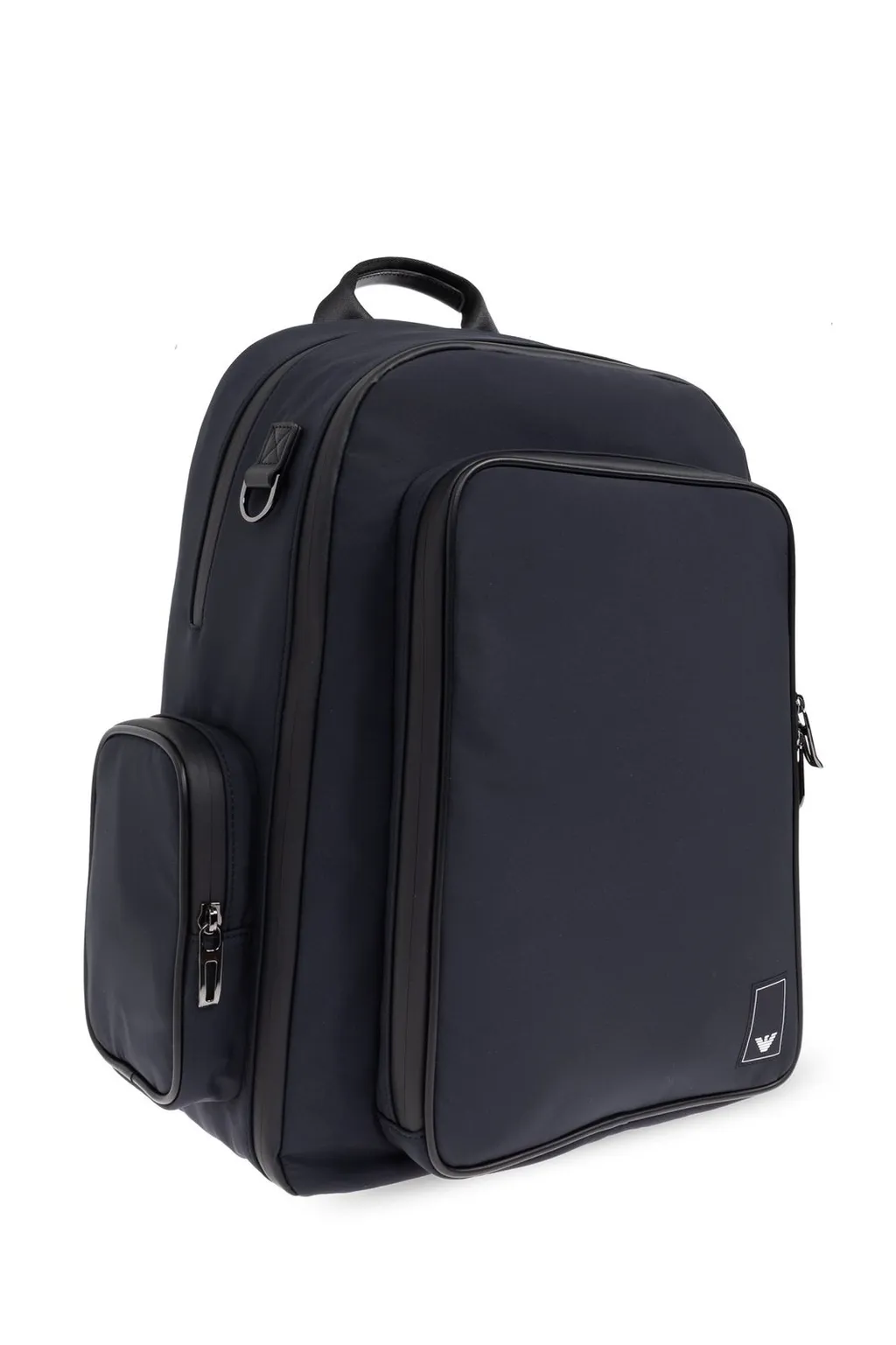 Emporio Armani Logo-Patch Zipped Backpack